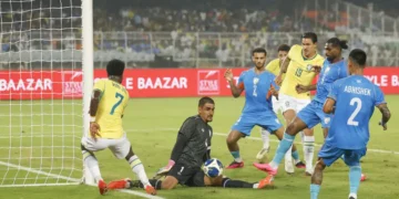Em ritmo de treino, Brasil vence a Índia em Calcutá: 4 a 0