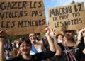 Adolescentes franceses se juntam para mais um dia de protestos