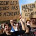 Adolescentes franceses se juntam para mais um dia de protestos
