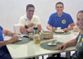 Pazolini toma café com Da Vitória e Marcelo Santos e amplia ofensiva sobre a base de Ferraço no 2º turno