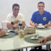 Pazolini toma café com Da Vitória e Marcelo Santos e amplia ofensiva sobre a base de Ferraço no 2º turno