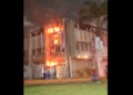 PF vai investigar incêndio na Universidade Federal de Pernambuco