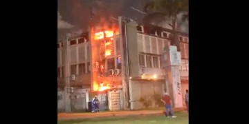 PF vai investigar incêndio na Universidade Federal de Pernambuco