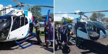 Bebê de 11 meses sofre queimaduras graves com café quente em São Mateus